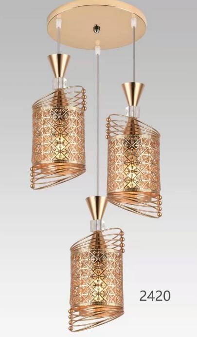 2792/3P Specifications : Bulb PRICE :  3,400/- Body Type : Metal + Glass