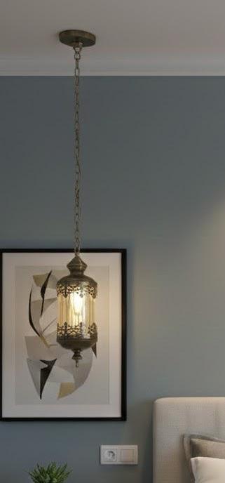 9818/3P (9948) Specifications : Bulb PRICE :  3,400/- Body Type : Metal + Glass